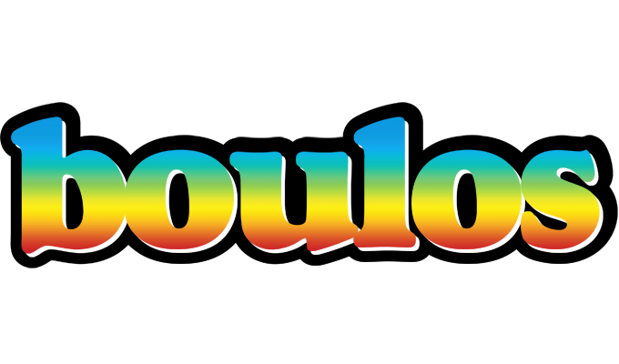Boulos color logo