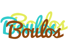 Boulos cupcake logo