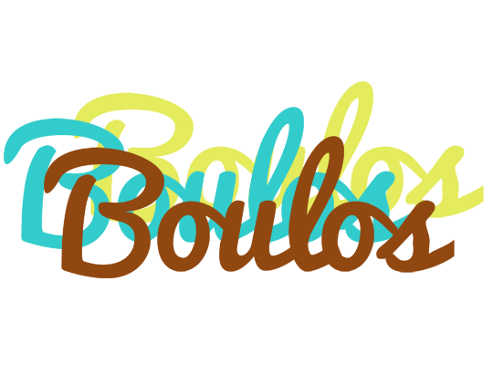 Boulos cupcake logo