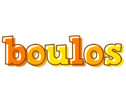 Boulos desert logo