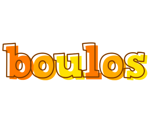 Boulos desert logo