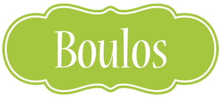 Boulos family logo