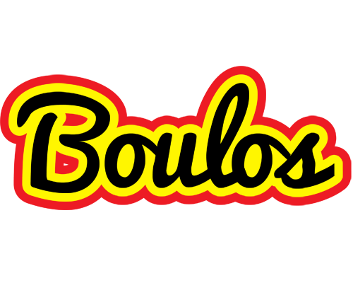 Boulos flaming logo