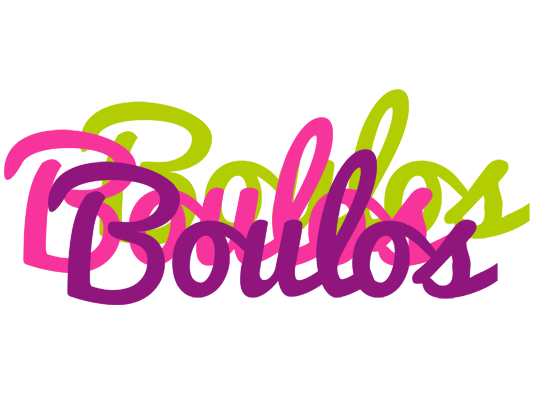 Boulos flowers logo