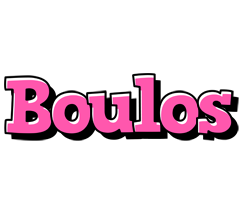 Boulos girlish logo