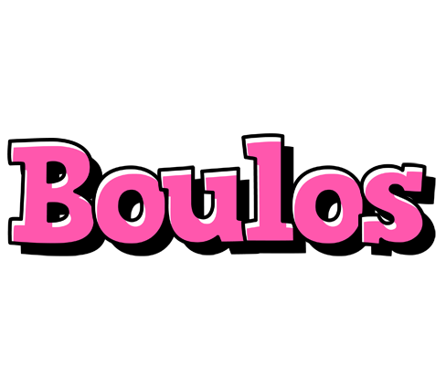 Boulos girlish logo
