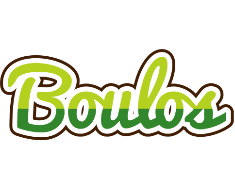 Boulos golfing logo
