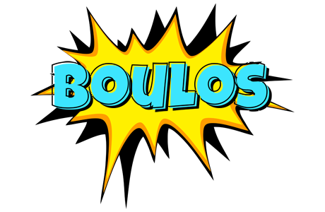 Boulos indycar logo