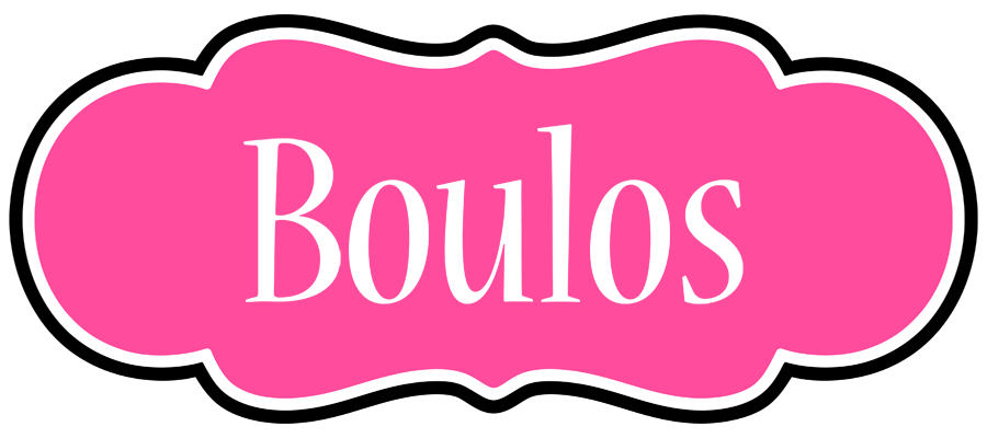 Boulos invitation logo