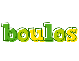 Boulos juice logo