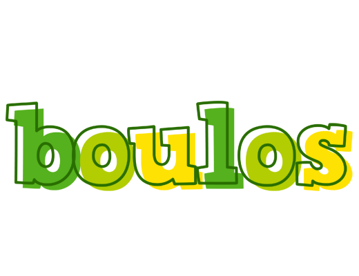 Boulos juice logo