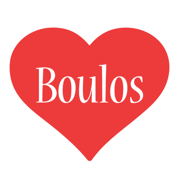 Boulos love logo