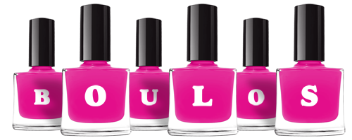 Boulos nails logo