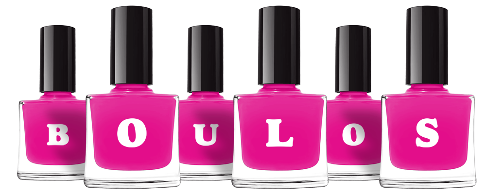 Boulos nails logo