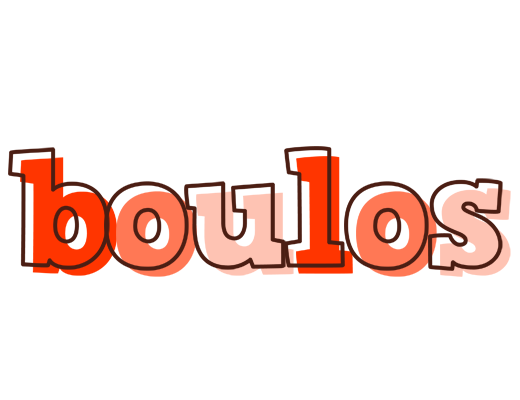 Boulos paint logo