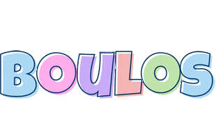 Boulos pastel logo