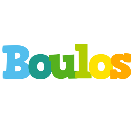 Boulos rainbows logo