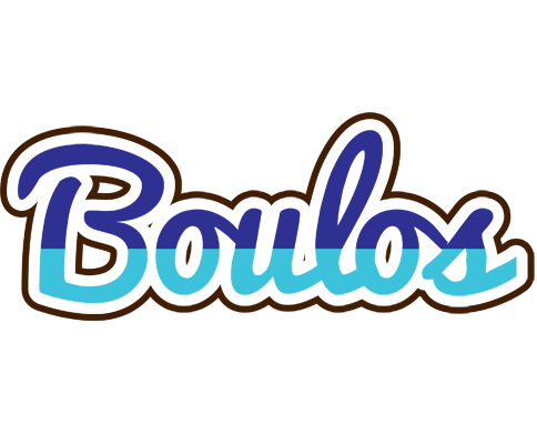 Boulos raining logo
