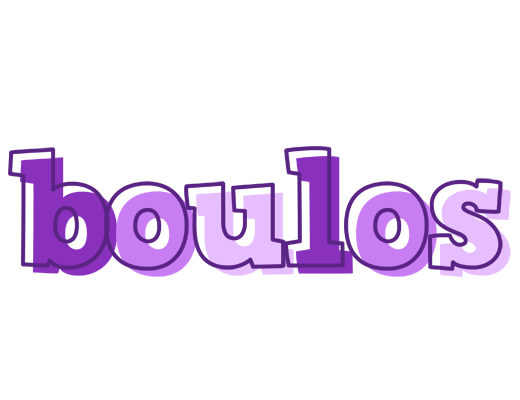 Boulos sensual logo