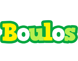 Boulos soccer logo