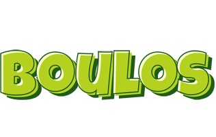 Boulos summer logo