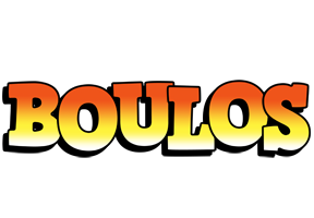 Boulos sunset logo