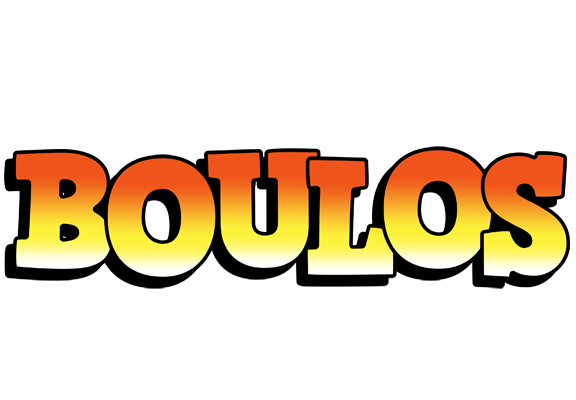 Boulos sunset logo