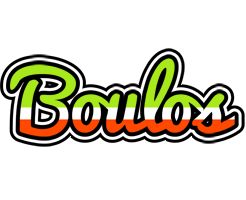 Boulos superfun logo