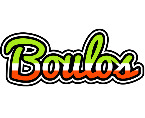Boulos superfun logo