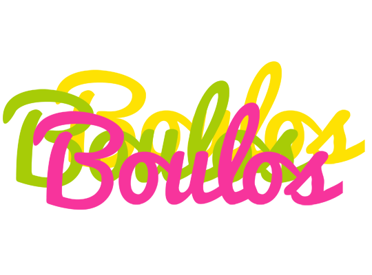 Boulos sweets logo