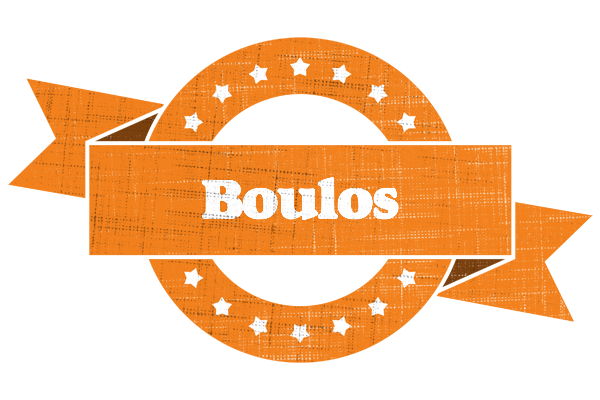 Boulos victory logo