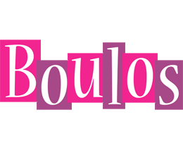 Boulos whine logo