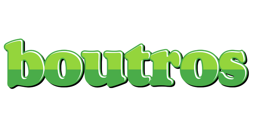 Boutros apple logo