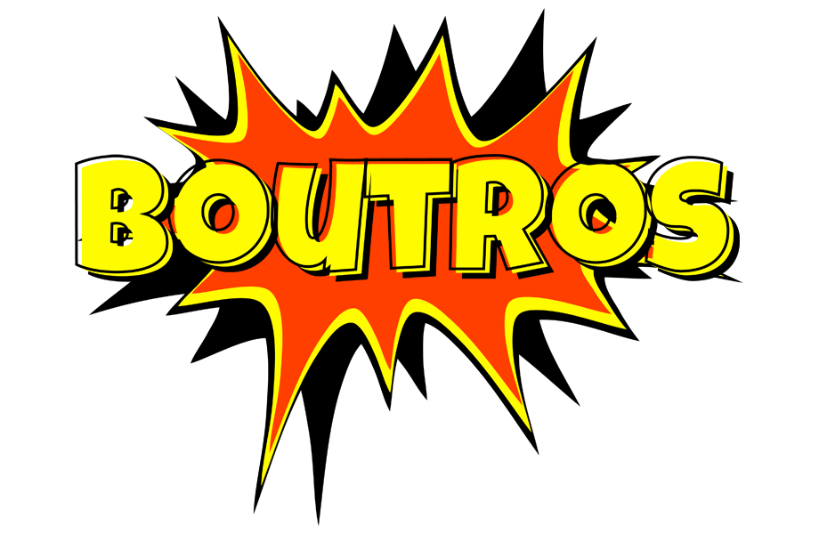 Boutros bazinga logo