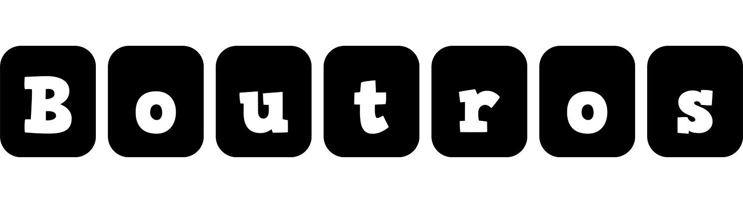 Boutros box logo