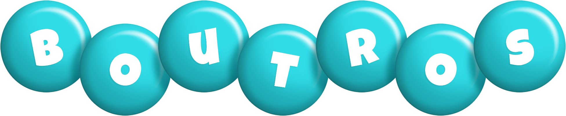 Boutros candy-azur logo