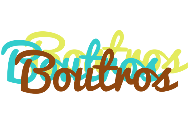 Boutros cupcake logo