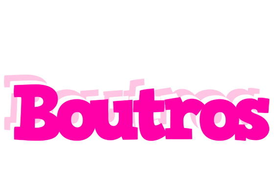 Boutros dancing logo