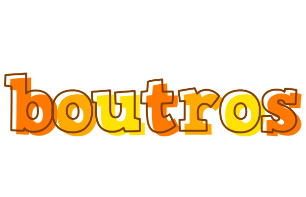 Boutros desert logo