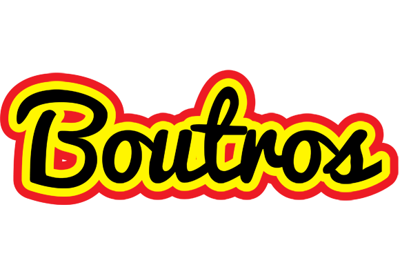 Boutros flaming logo