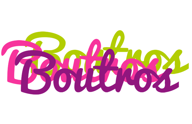 Boutros flowers logo