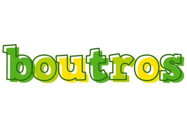 Boutros juice logo