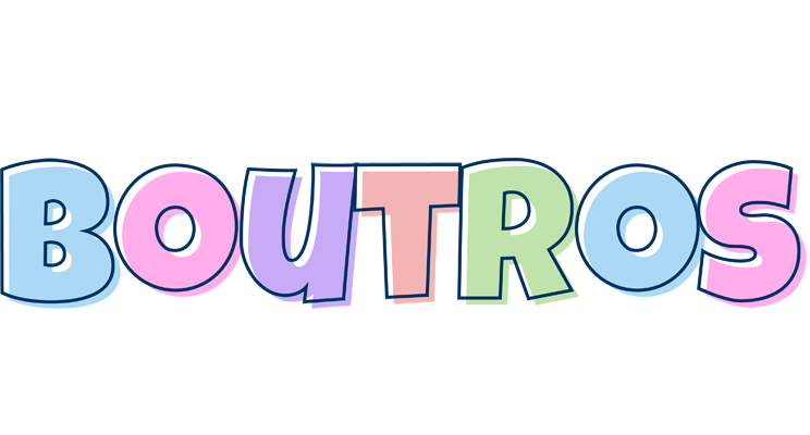 Boutros pastel logo