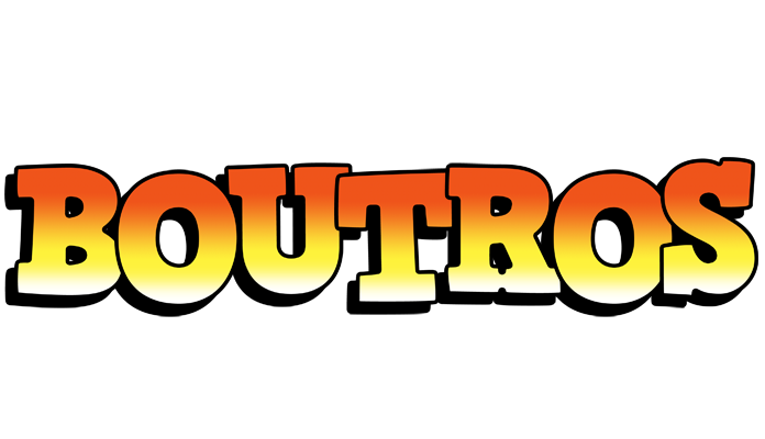 Boutros sunset logo