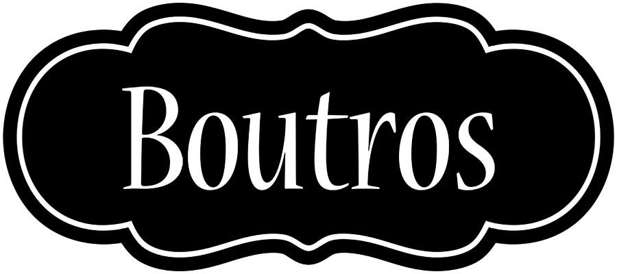 Boutros welcome logo