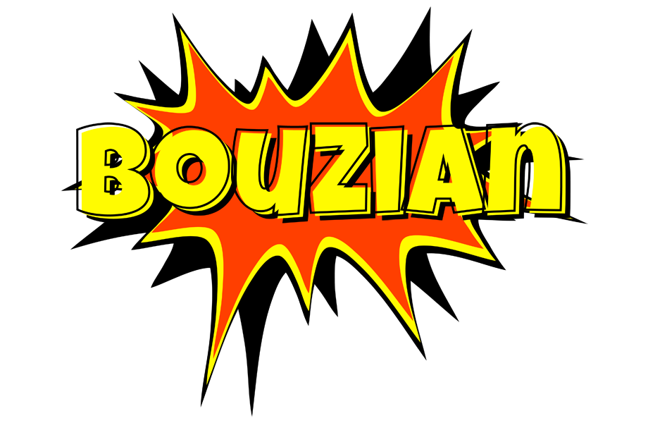 Bouzian bazinga logo