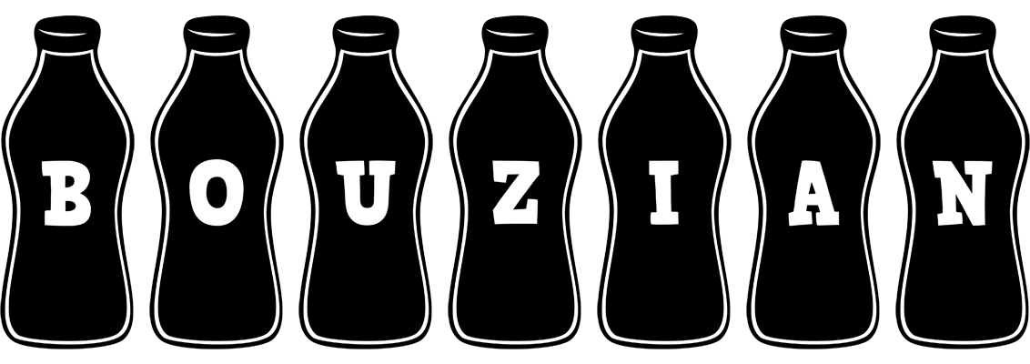 Bouzian bottle logo