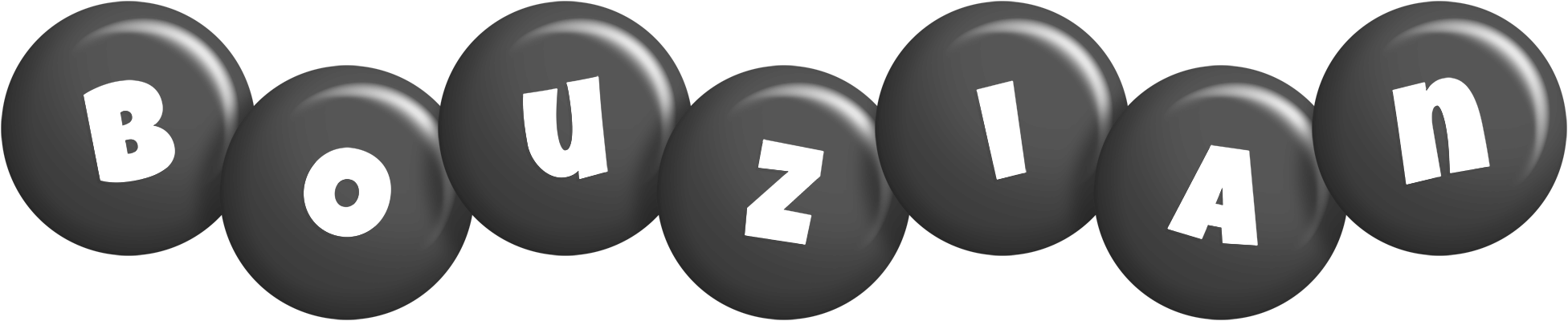 Bouzian candy-black logo