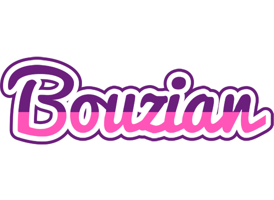 Bouzian cheerful logo