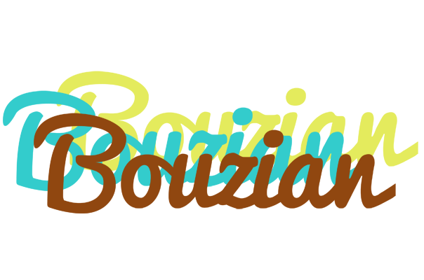 Bouzian cupcake logo